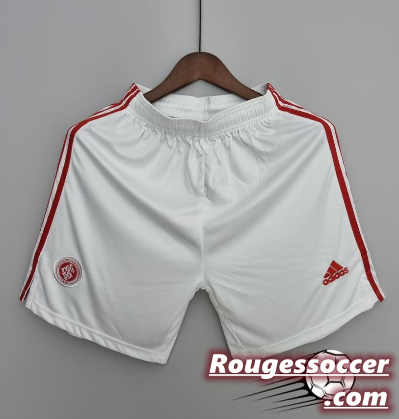 Sport Club Internacional Home White Shorts 2022/23